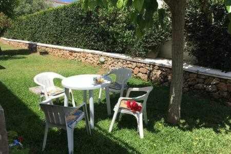 Forcat Apartamento Bajo Con Jardin Y Piscina Ciutadella  Extérieur photo
