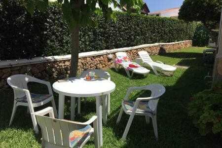 Forcat Apartamento Bajo Con Jardin Y Piscina Ciutadella  Extérieur photo